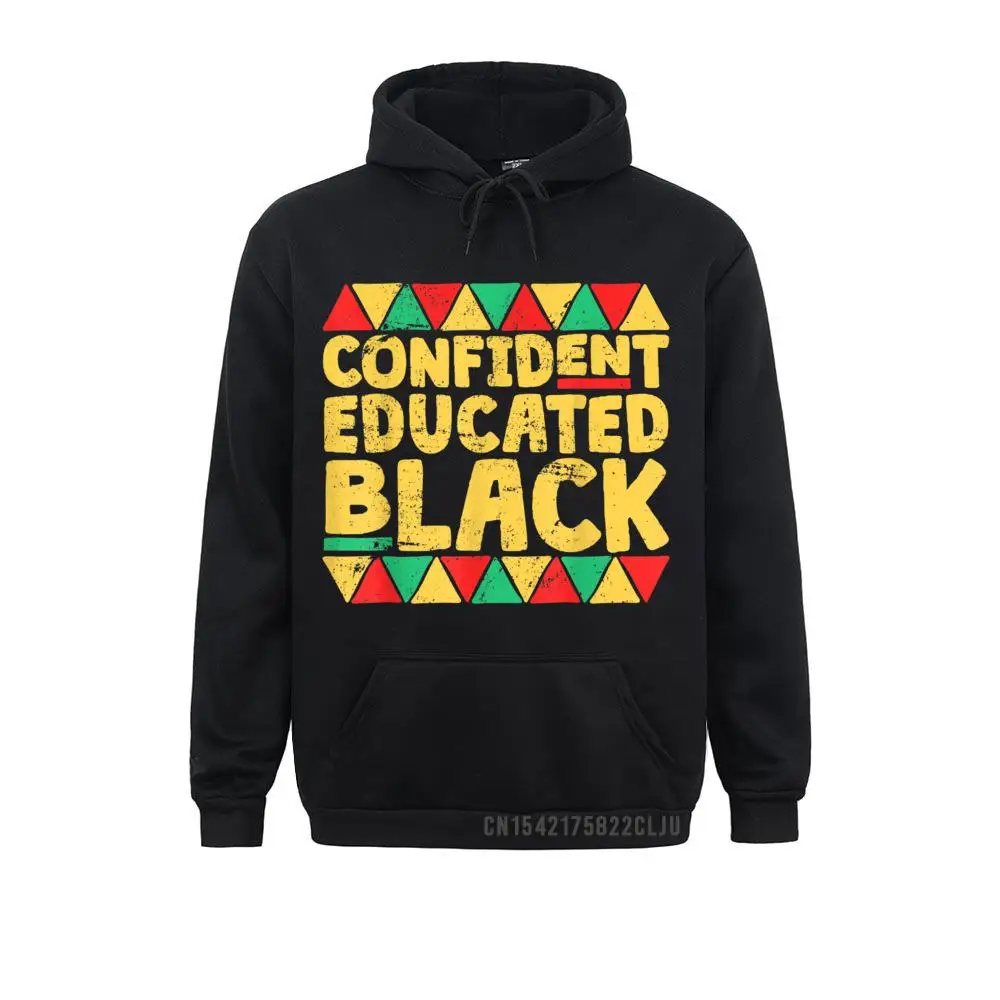 

Confident Educated Black History Month Warm Pride Hoody Warm Men Sweatshirts For Street VALENTINE DAY Hoodies Brand Clothes