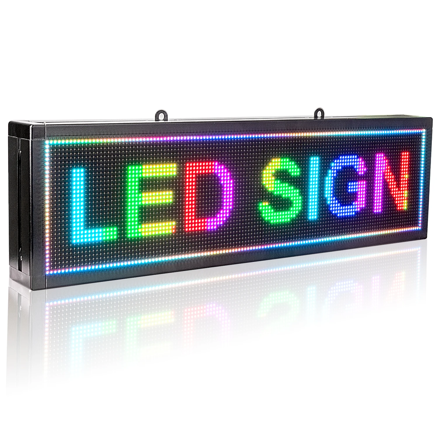 

HD P4 LED Signs Screen WiFi/U-Disk SMD RGB Full Color Module Store Window LED Programmable Scrolling Message LED Display Board