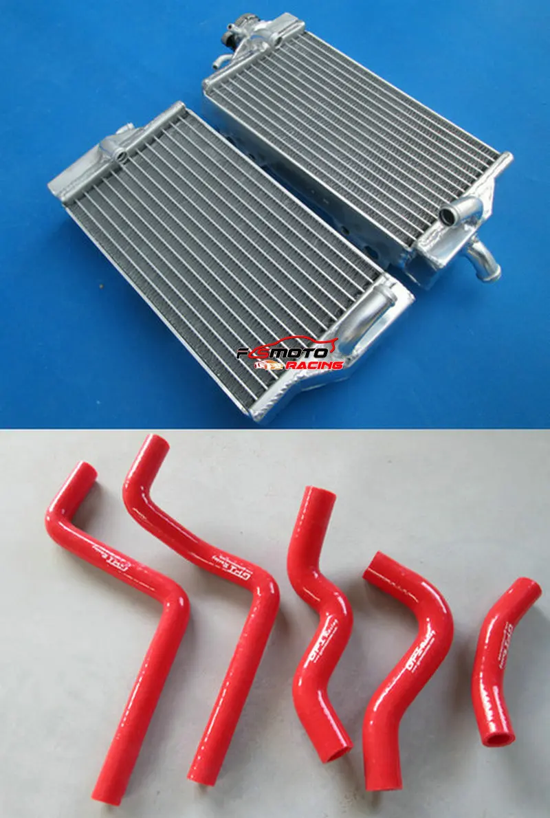 

L&R All Aluminum Radiator + Silicone Hose Cooling For Honda CR125/CR 125 R/CR125R 2000 2001 00 01