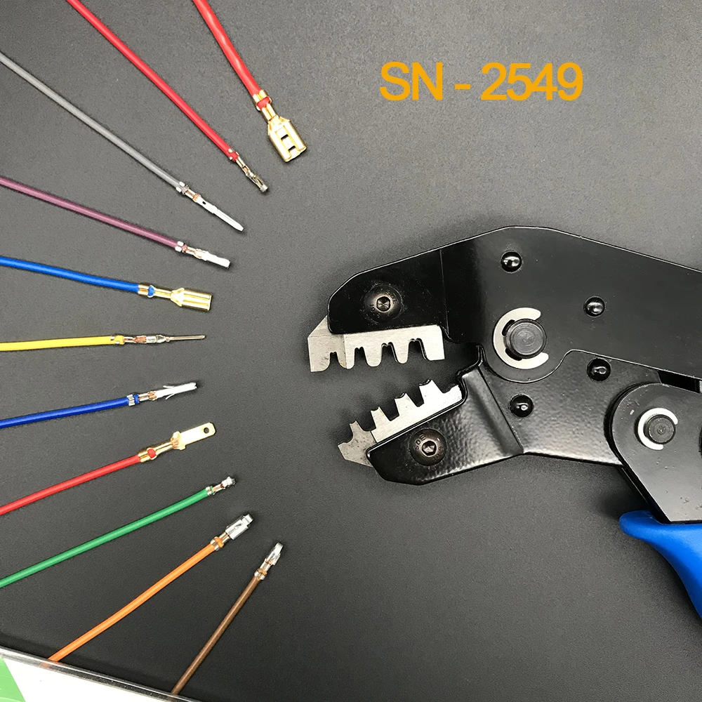 Imagem -03 - Alicate de Crimpagem Ratcheting para Conectores Dupont Terminais Ferramenta Crimper Ph2.0 Xh2.54 2.54 2.8 3.0 3.96 4.8 Kf2510 Jst Sn2549