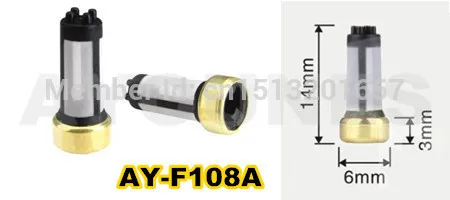 500pcs high quanlity fuel injector basket micro filter MD619962 For jeep car  (14*3*6mm,AY-F108A)