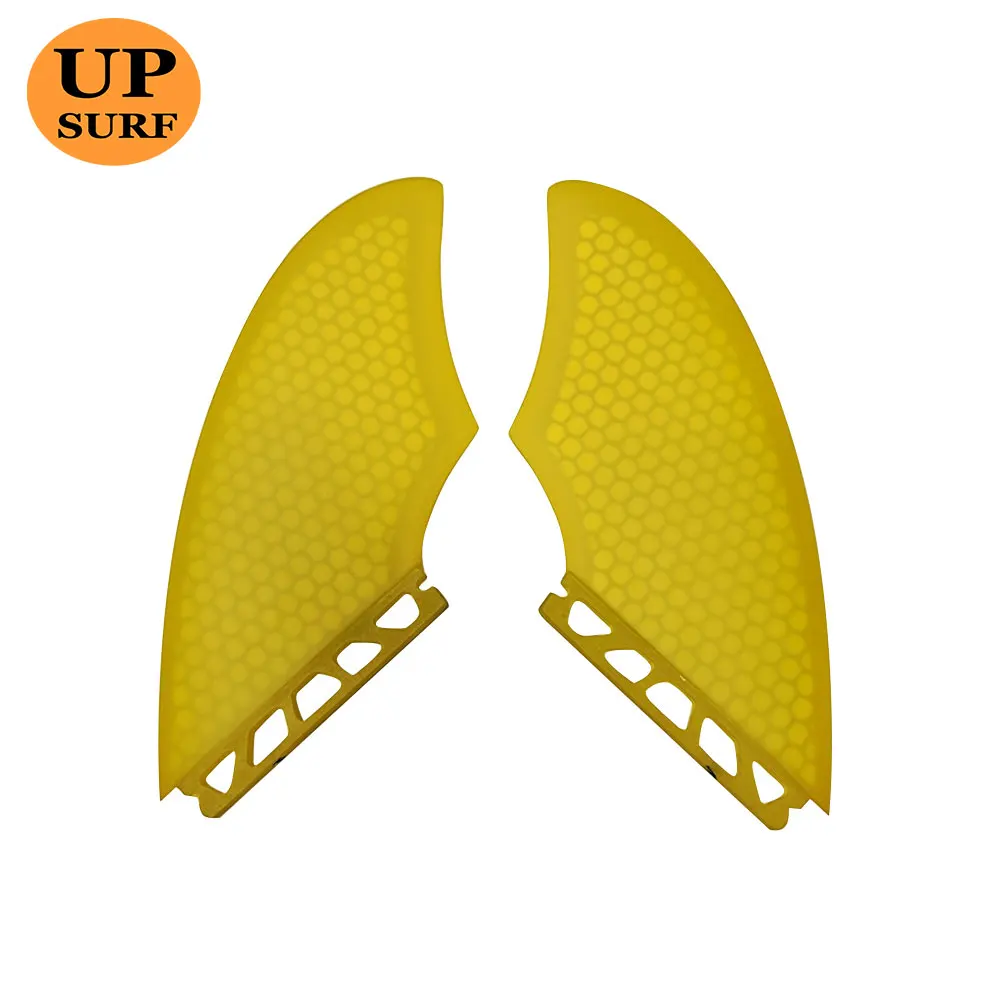 

New Style Single Tabs Twin Fins Fiberglass Keel Fins Surfboard Fin Surf Fins Surfboard Accessories Upsurf Fins Single Tabs Fins