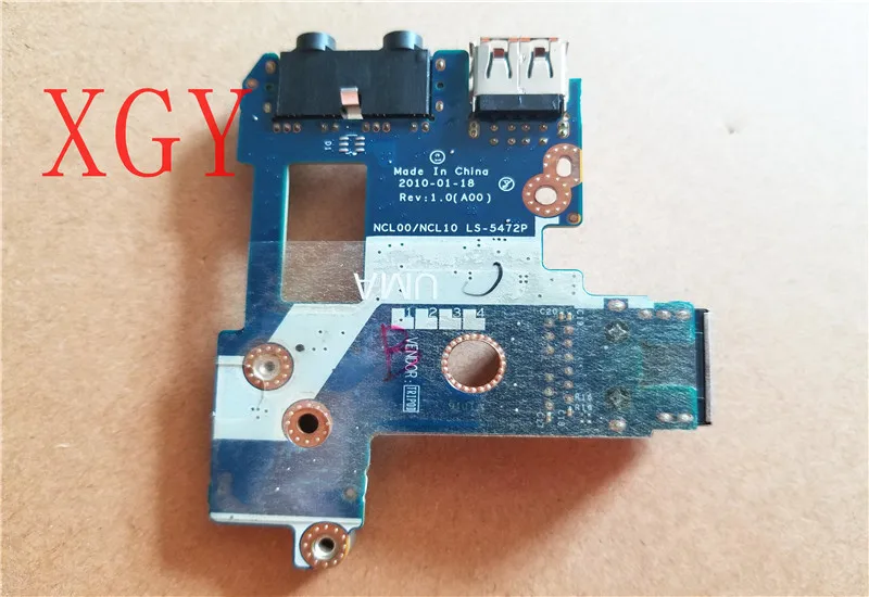 Original FOR DELL E6410 USB Network Card Audio Board LS-5472P N3R3T