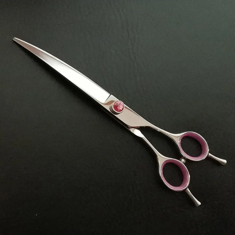 7 inch curved blade dog grooming shear scissors