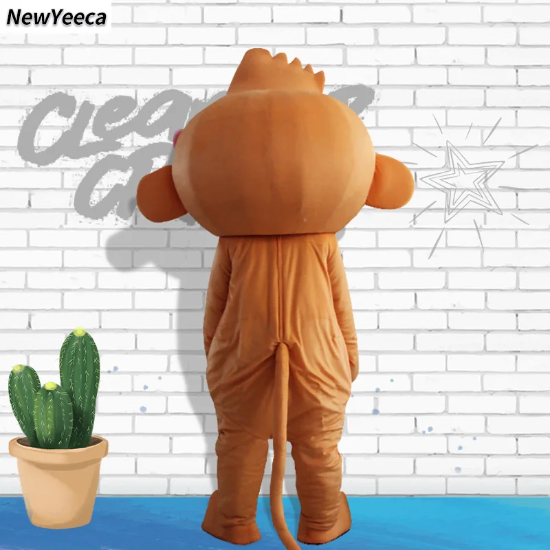 الغريبة YOYO CICI YoCi القرد عروسة كارتون التميمة تأثيري حلي Mascotte للكبار هالوين عيد الميلاد أداء الملابس #5