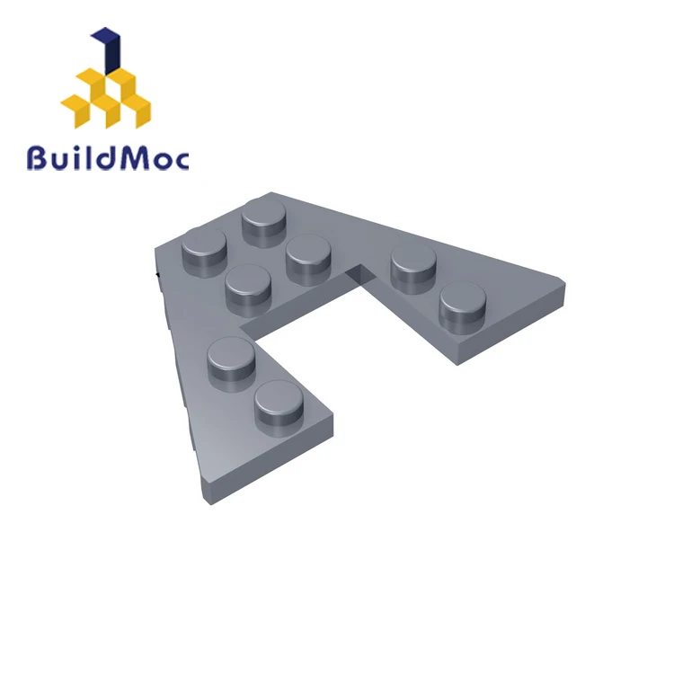 

BuildMOC 47407 Wedge Plate 4 x 6 For Building Blocks Parts DIY LOGO Educational Creative gift Toys