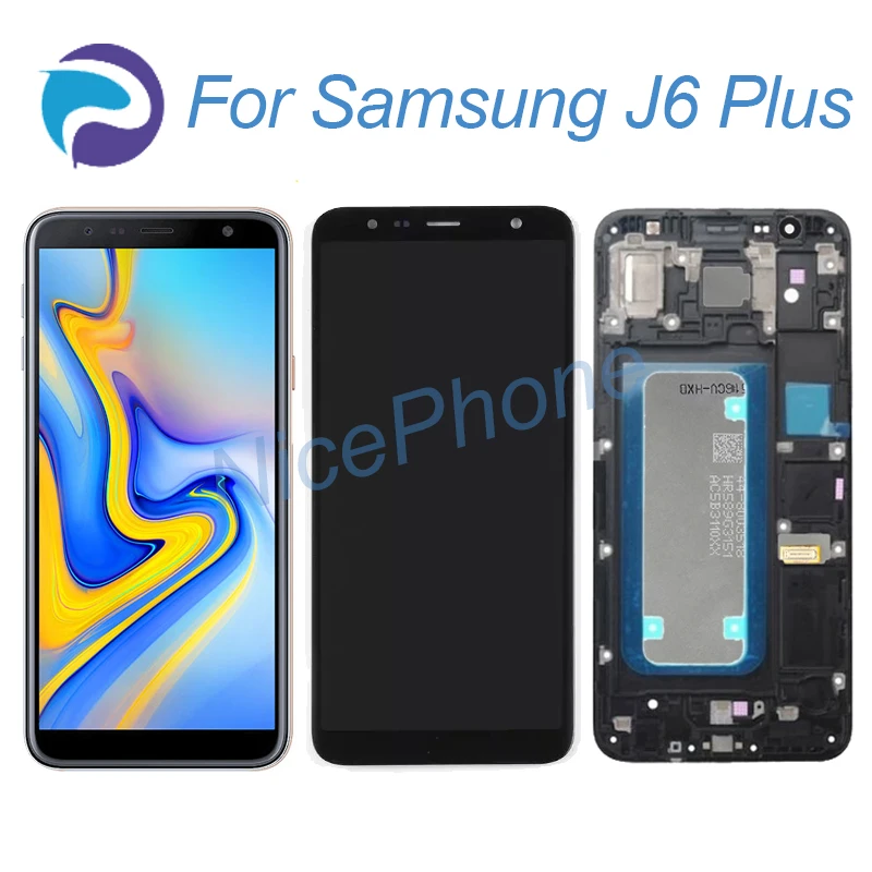 

J6 Plus LCD Screen Touch Digitizer Display 1480*720 SM-J610F/G/FN J6 Plus 2018 LCD Screen Replacement Assembly