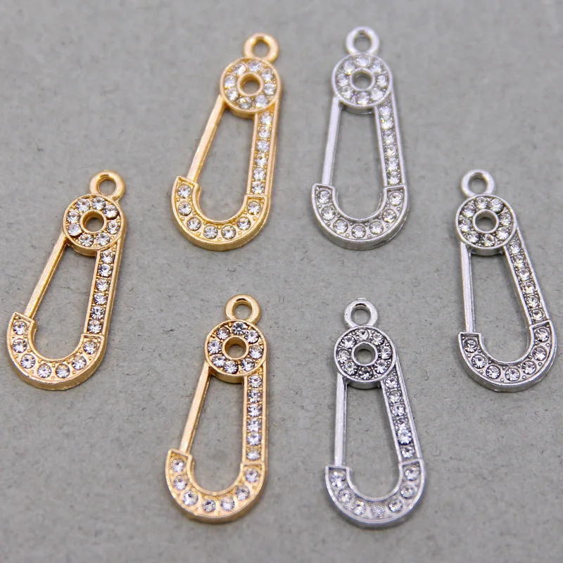 50 قطعة MixL لاينغ دبوس الشعر الحب لونين سبائك الزنك المعلقات الرجعية موصلات لينر لتقوم بها بنفسك سحر مجوهرات اكسسوارات