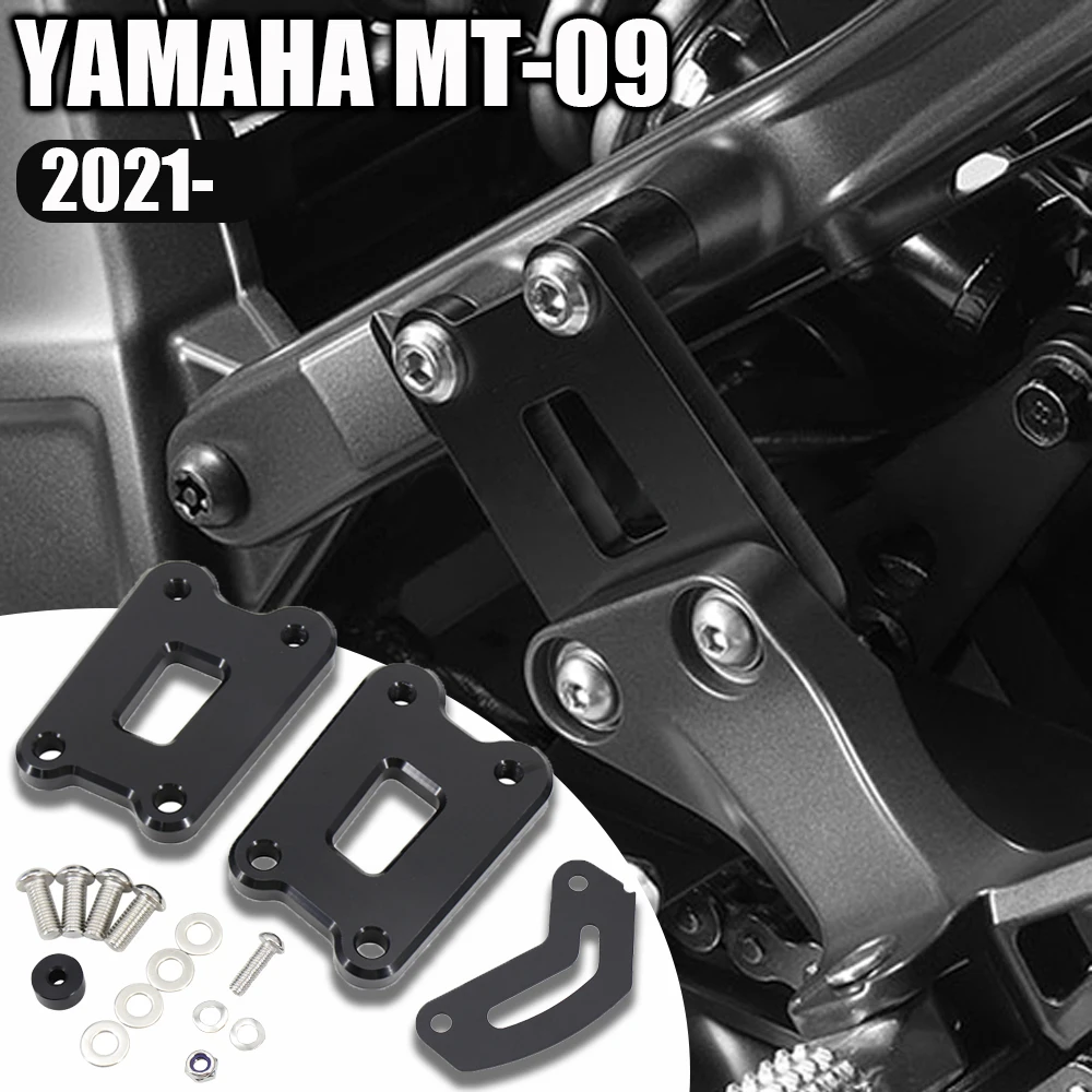 For YAMAHA MT-09 MT09 mt09 2021- Motorcycle Accessories Foot Nail Lowering Kit Passenger Foot Pedal Support Kit