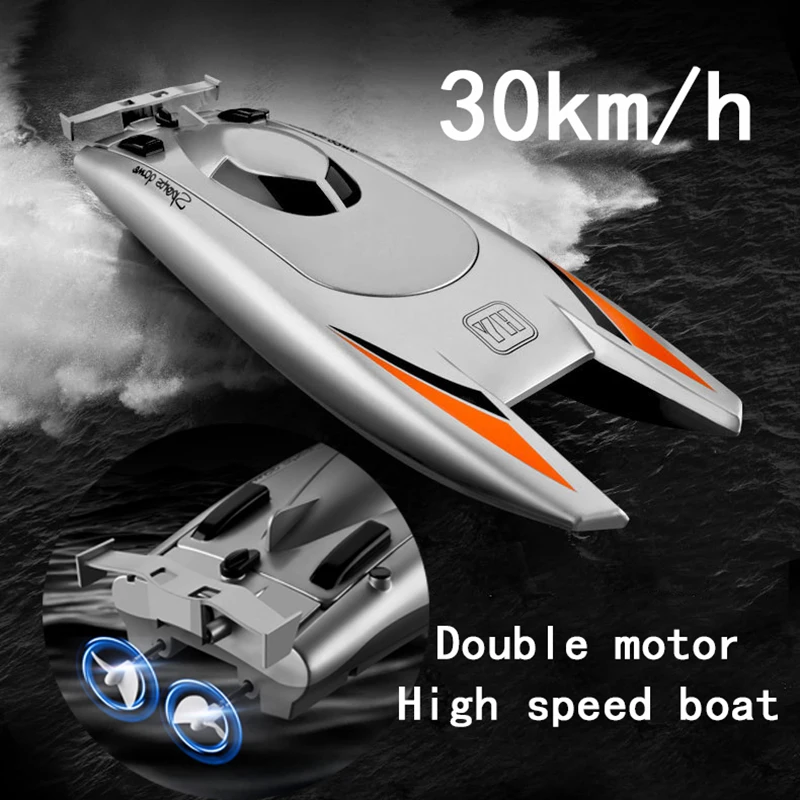 High Speed Remote Control Electric Boats Boys Toys for Children Mini Rc Boat Ship Adults Kids Beach Racing Speedboat Toy Summer