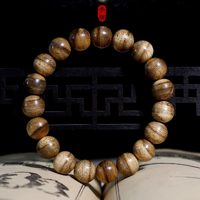 

high quality Natural Wood Beads Indonesian Aromas Buddha Beads Bracelet String Men Women Collection Accessories Eaglewood