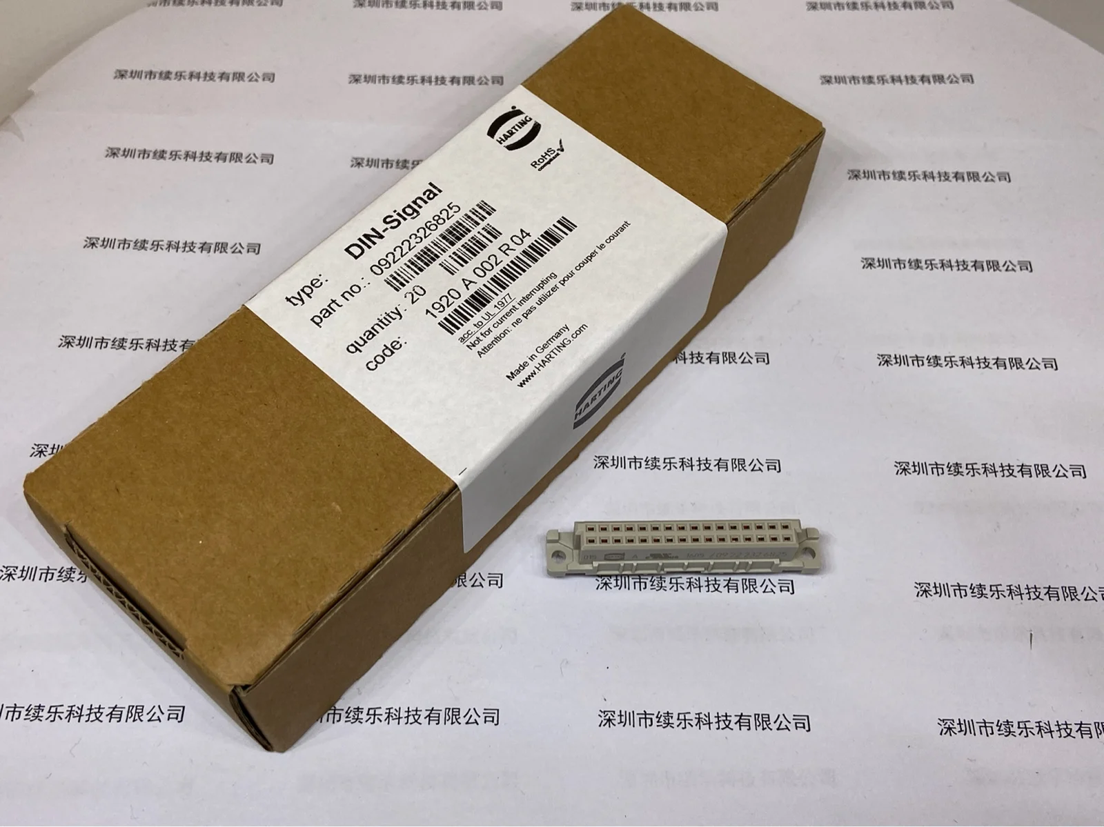 German  GERMAN HARTTING  09222326825  GERMAN HARTTING  connector DIN41612 European socket brand new authentic