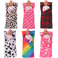30cm&11.8Inch Doll Christmas Doll Clothes Sleeping Bags Plush Pajamas Accessories Doll Clothes 1/6 BJD Blythe Doll Girl Toy