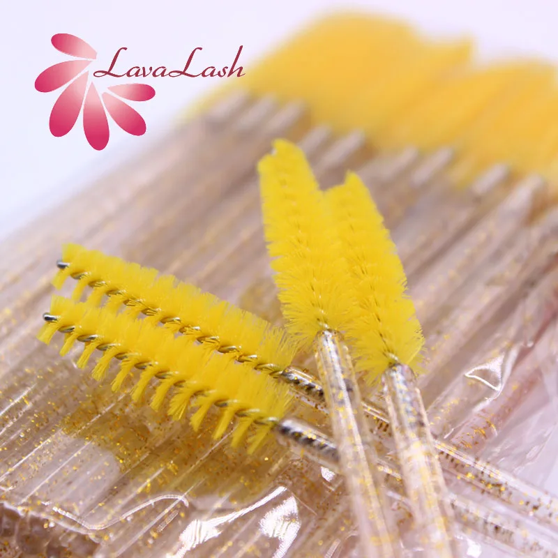 

200pcs Eyelash Extension Brush Eye Lashes Cosmetic Brushes Makeup Tools Disposable Eyebrow Comb Mascara Wand Wholesale