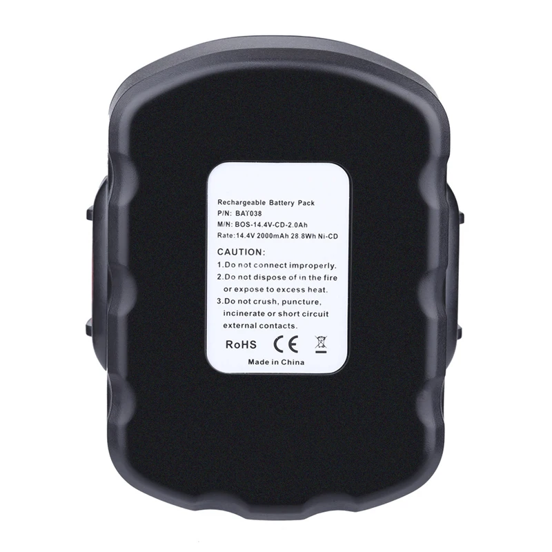 Batería Bosch BAT038 14,4V 2000mAh recargable Ni-CD - imagen 3