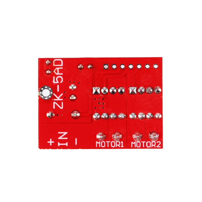 5A Dual DC Motor Drive Module Double H Bridge L298N PWM Remote Control Voltage Reverse Speed Regulation Board ZK-5AD 3V-14V