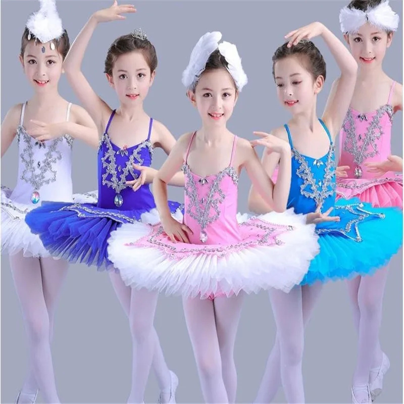 

2021 New Arrival Children Ballet Tutu Dress Swan Lake Multicolor Ballet Costumes Kids Girl Ballet Dress for Children