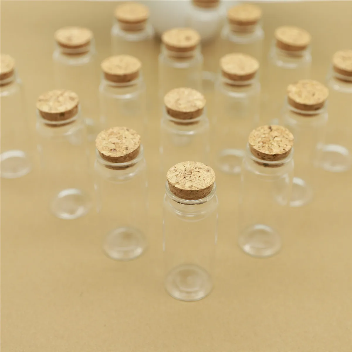 24PCS/lot 37*90mm 70ml Glass Jars Test Tube Storage tiny Jar Corks spicy Glass Bottle Stopper Candy Containers Vials