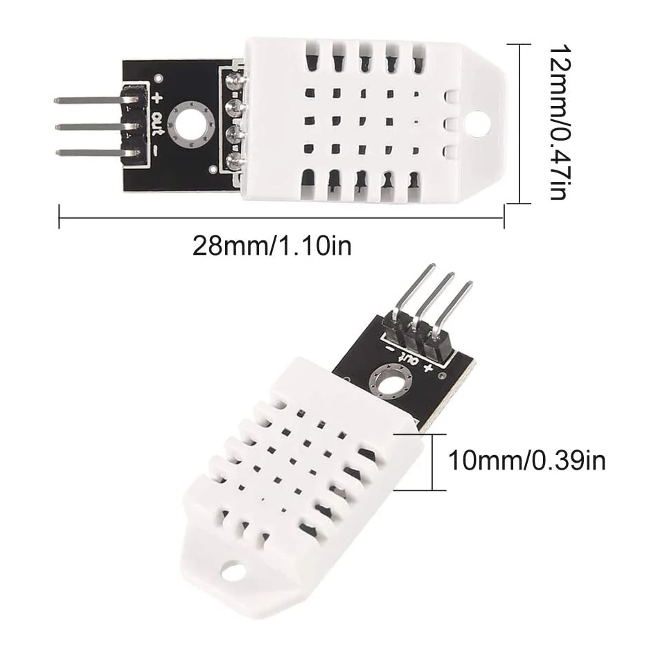 DHT22 Digital Temperature Humidity Sensor Module AM2302 Temperature Humidity Monitor Sensor for Arduino Replace SHT11 SHT15