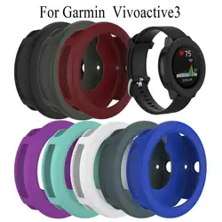 Garmin Vivoactive 3/Element 3 용 소프트 실리콘 스마트 워치 초박형 프레임 커버 보호 케이스 Garmin vivoactive 3 시계 용