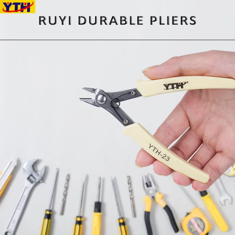 YTH-22 23 Cutting Pliers Nipper Wire Cutter Cable Cutters Multi-Function Tools Mini Electrical Wire Cable Cutter Crclip Pliers