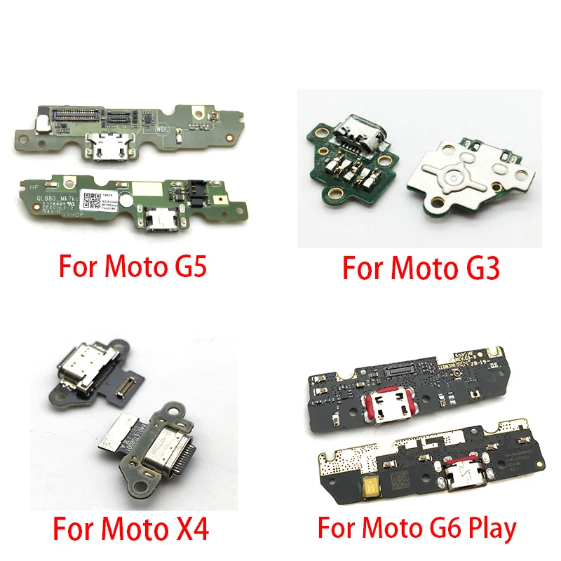 USB Charging Port Flex For Motorola Moto G4 G5 G6 Play G3 G7 Power E6s E6 Play E4 Plus Dock Connector Charging Port Flex Cable