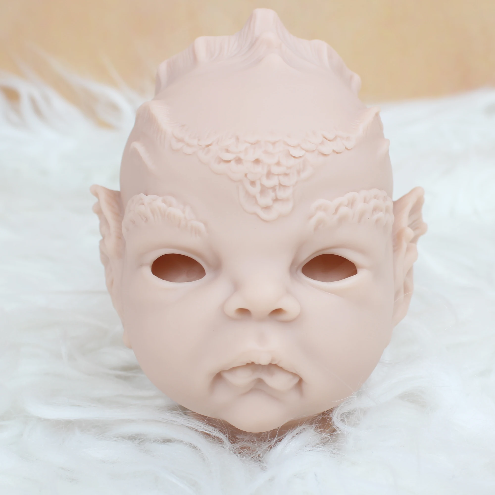 20 Inch Prinses Atlantyss Reborn Baby Accessoires Diy Blank Hippocampus Kit Verse Kleur Zachte Unpainted Onvoltooide Pop Deel