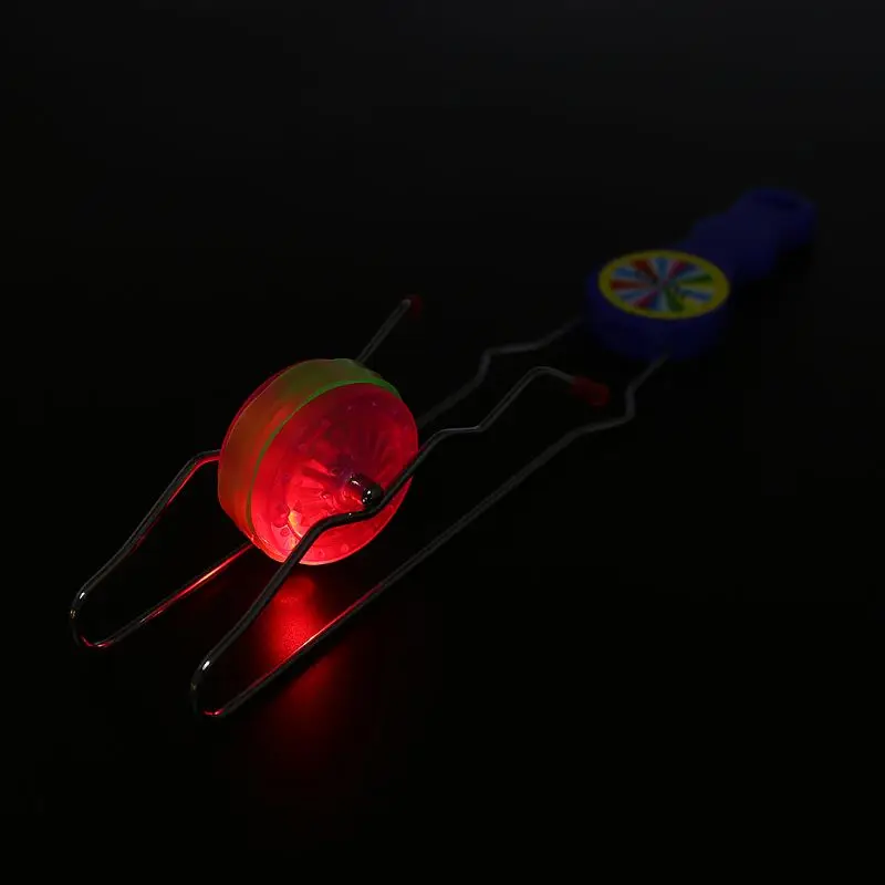 LED YOYO Ball Colorful Flashing Rolling Flywheel Toy Kids Play Gifts M3GE