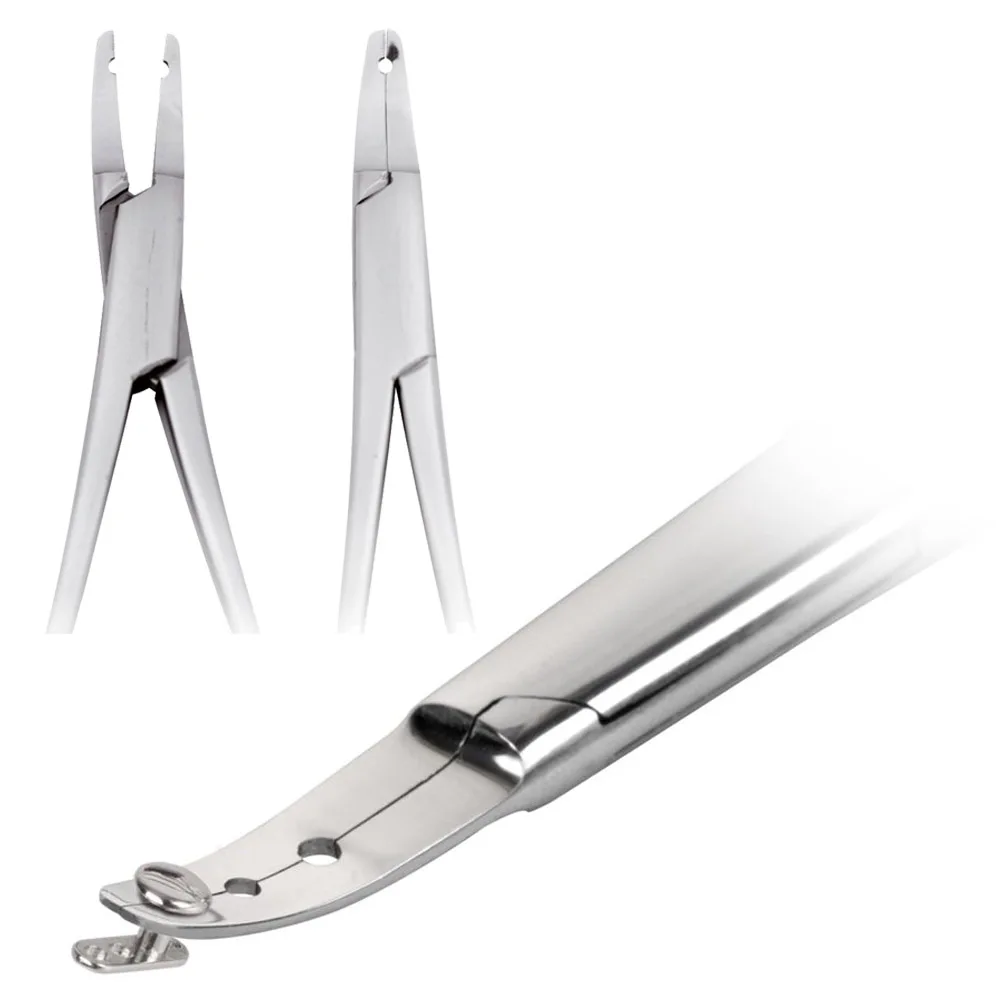 Professional Microdermal Anchor Holding Body Piercing Forcep Stainless Steel Dermal Anchor Holding Pliers Piercing Tool