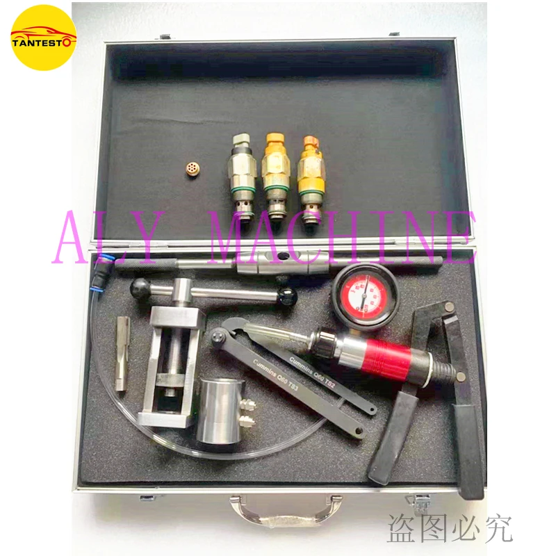 For Cummins Q60 Common Rail Injector Control Valve Solenoid  Disassemble Seal Testing Repair Tool Sets