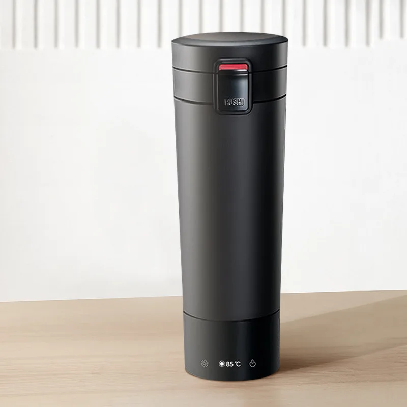 14400Mah tazza di riscaldamento elettrica al litio intelligente riscaldamento dell'acqua Display digitale domestico tazza di isolamento caffè bollente a tenuta stagna universale
