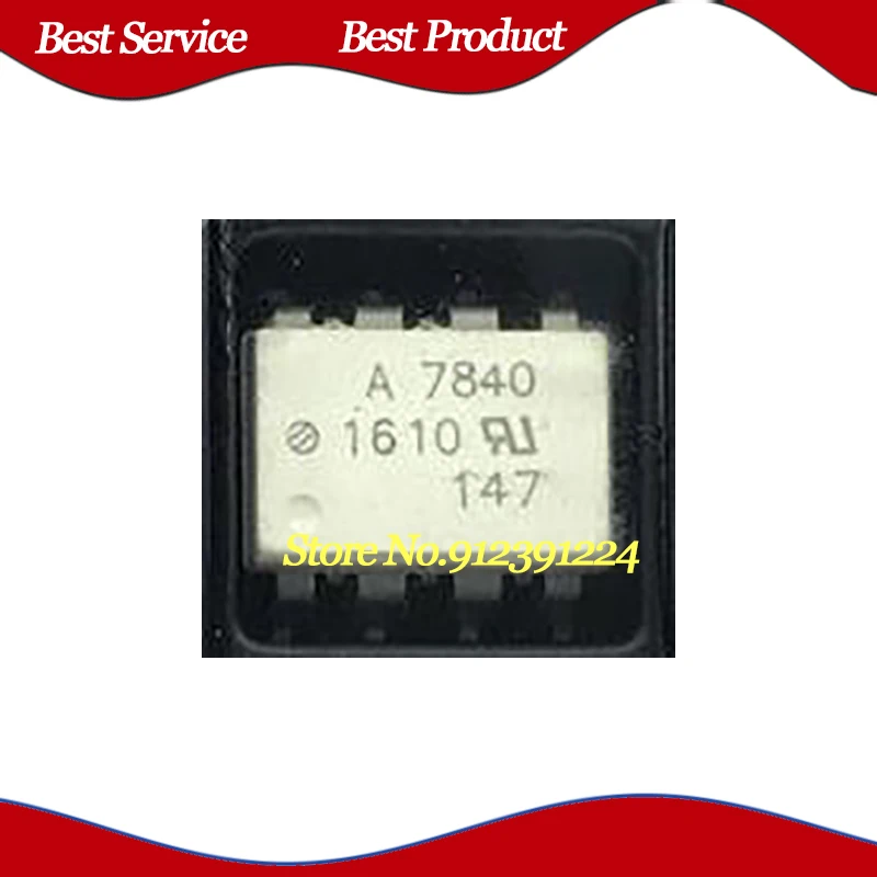 1 Pcs HCPL-7840 A7840 SOP8 New and Original In Stock