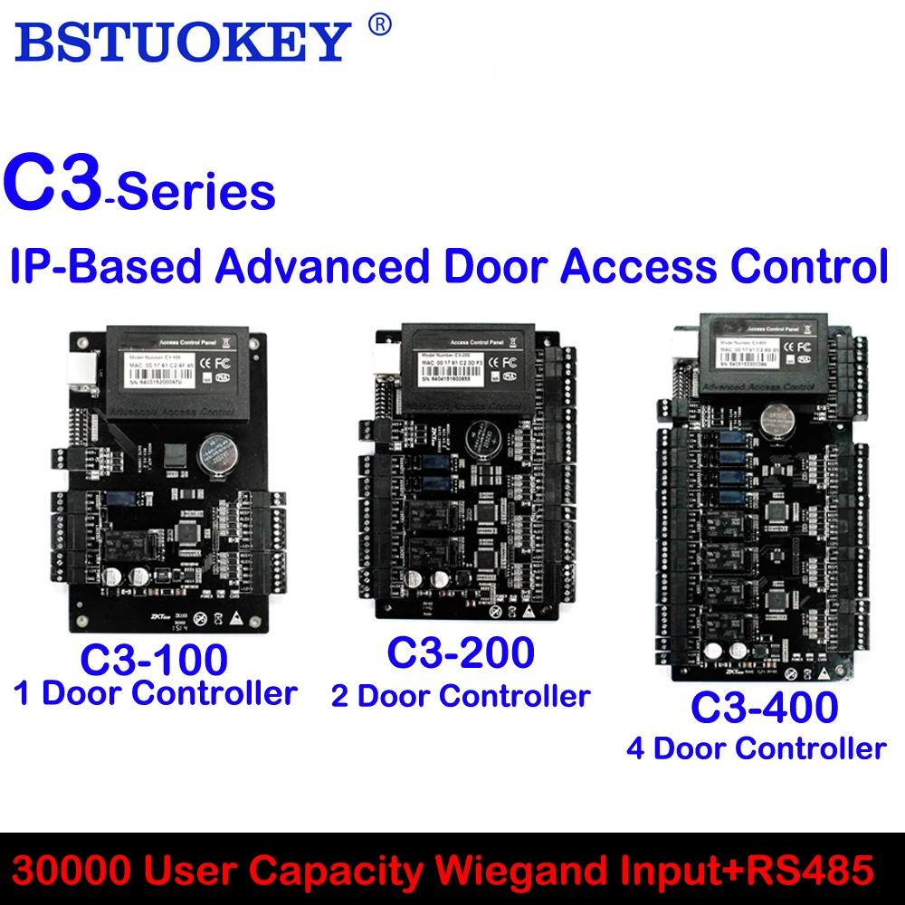 

IP-based Door Access Control Board Wiegand Access Control Panel TCP/IP Card Network Access Control System for 1 2 4 Door