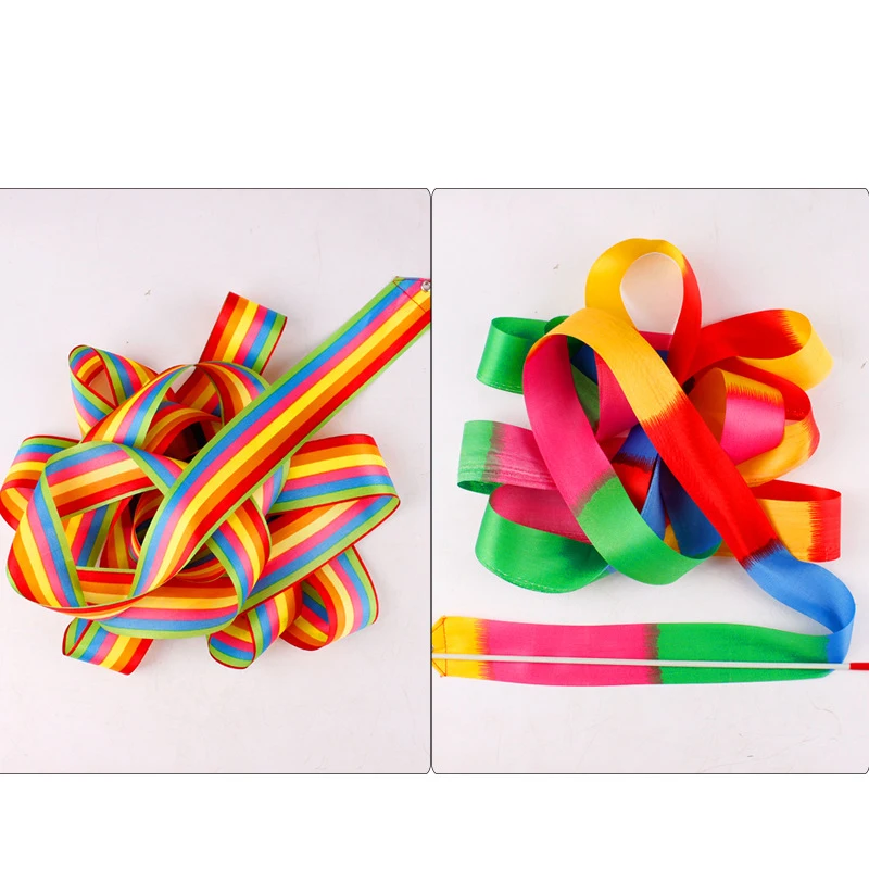 AqRibbon-Accessoire de brevArtistique pour Enfant, Outil de Jeu de dehors, Jouets d'Entraînement de bug astique, Ruban Coloré