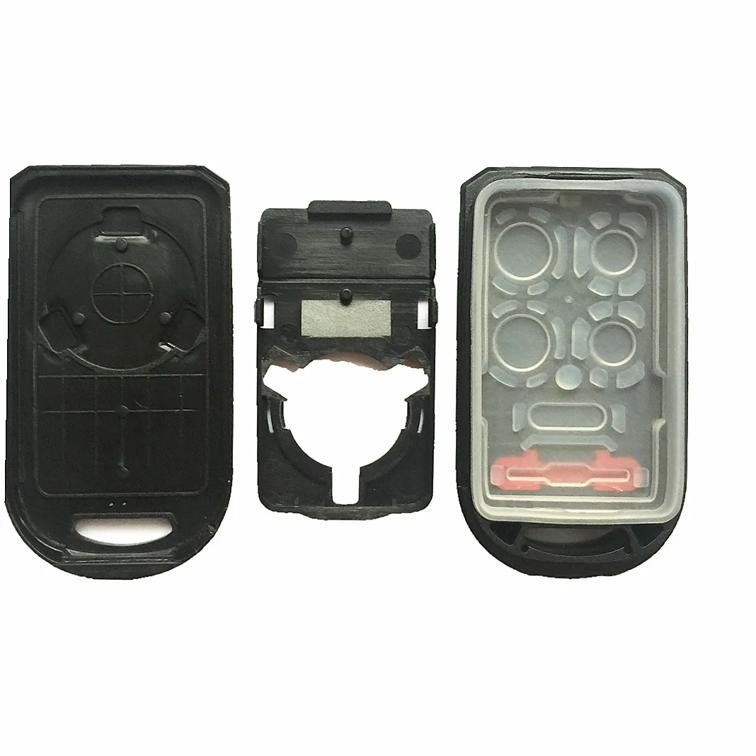 WFMJ-carcasa de llave inteligente sin llave para Honda Odyssey, carcasa para mando a distancia, 5 botones, 2005, 2006, 2007, 2008, 2009, 2010