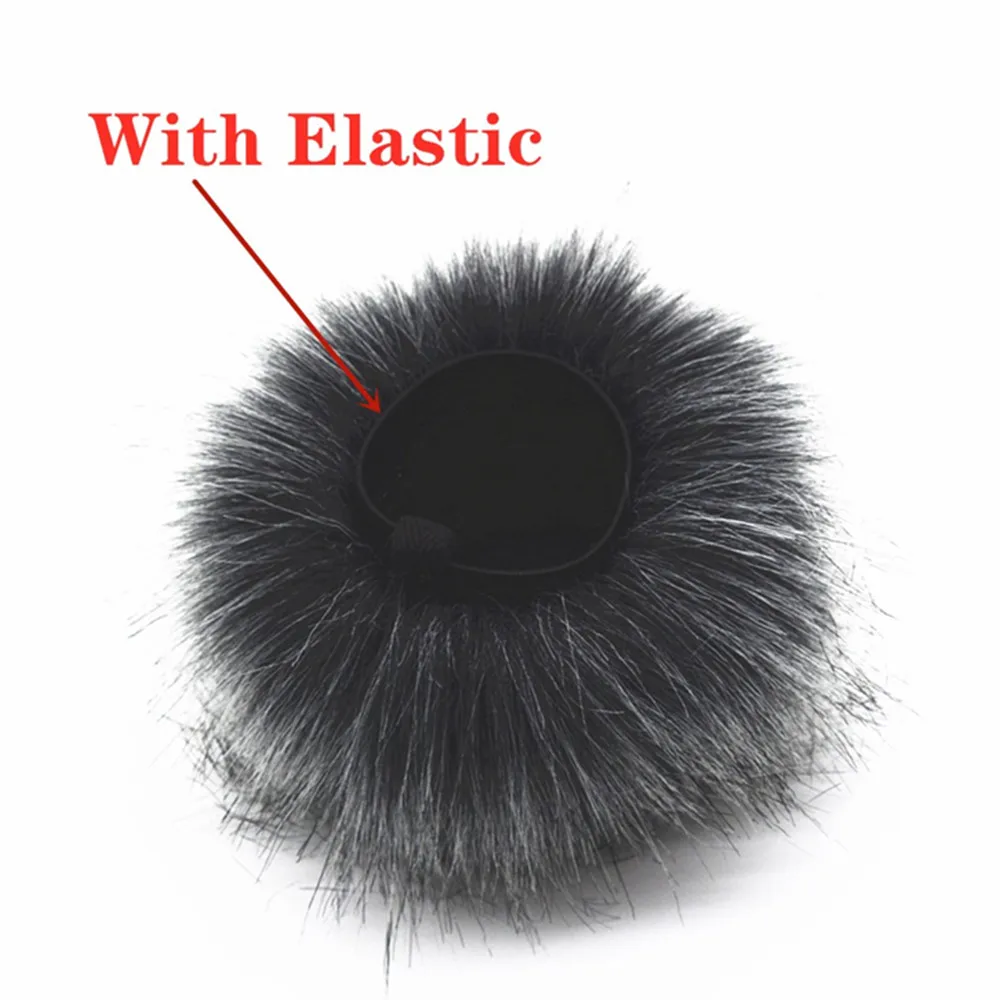 الزجاج الأمامي للقطط الميتة ، فو صناعي خارجي ، مقاوم للرياح ، إسفنجة H1 H1N ، غطاء ميكروفون ، رغوة مع الفراء