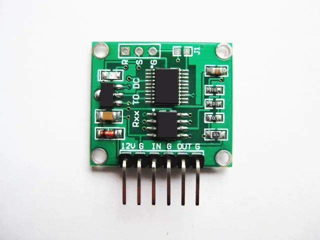 Resistenza del potenziometro alla tensione da 0-500ohm a 0-5V 0-10V modulo trasmettitore di conversione lineare