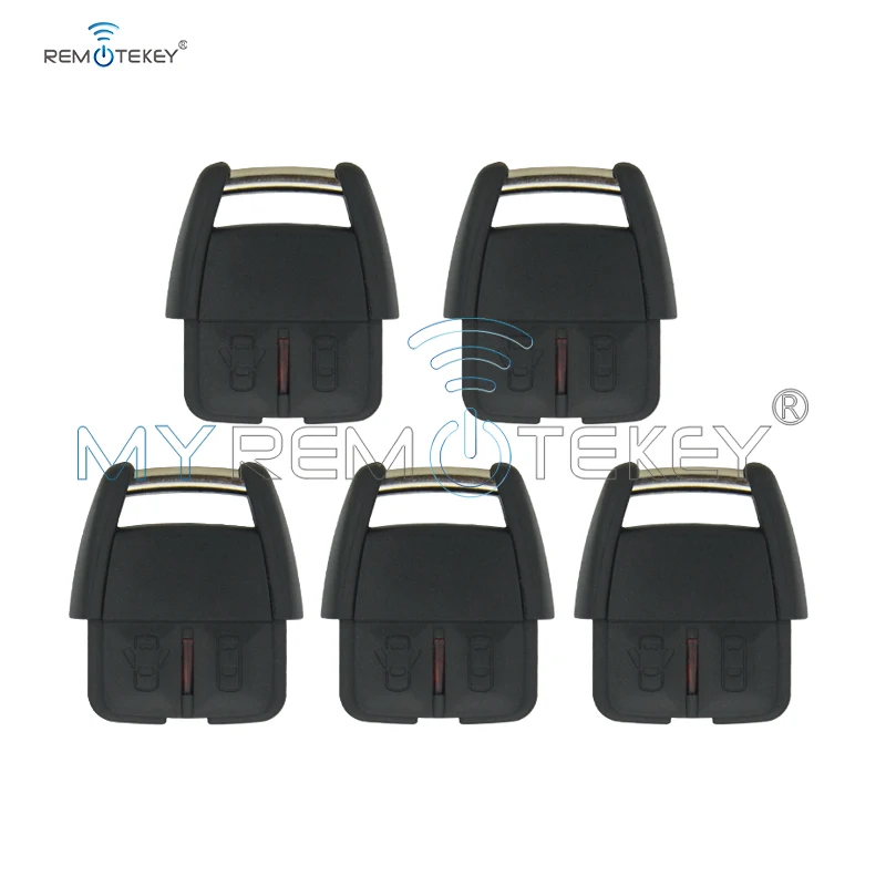 

Remtekey 5pcs 93176615 for Opel Vauxhall Holden Astra G Zafira A 2000 2001 2002 2003 2004 car key fob 2 button 433Mhz remote key