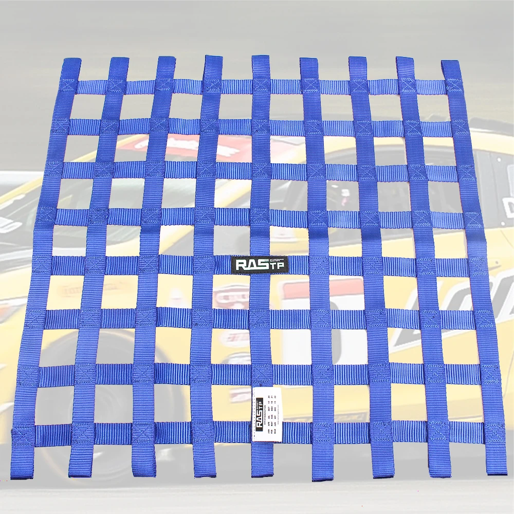 RASTP-Universal 23,6"x23,6" Nylon Rennwagen Fensternetz Auto Rallye Rennsicherheitsausrüstung RS-BAG053 – Detail 8