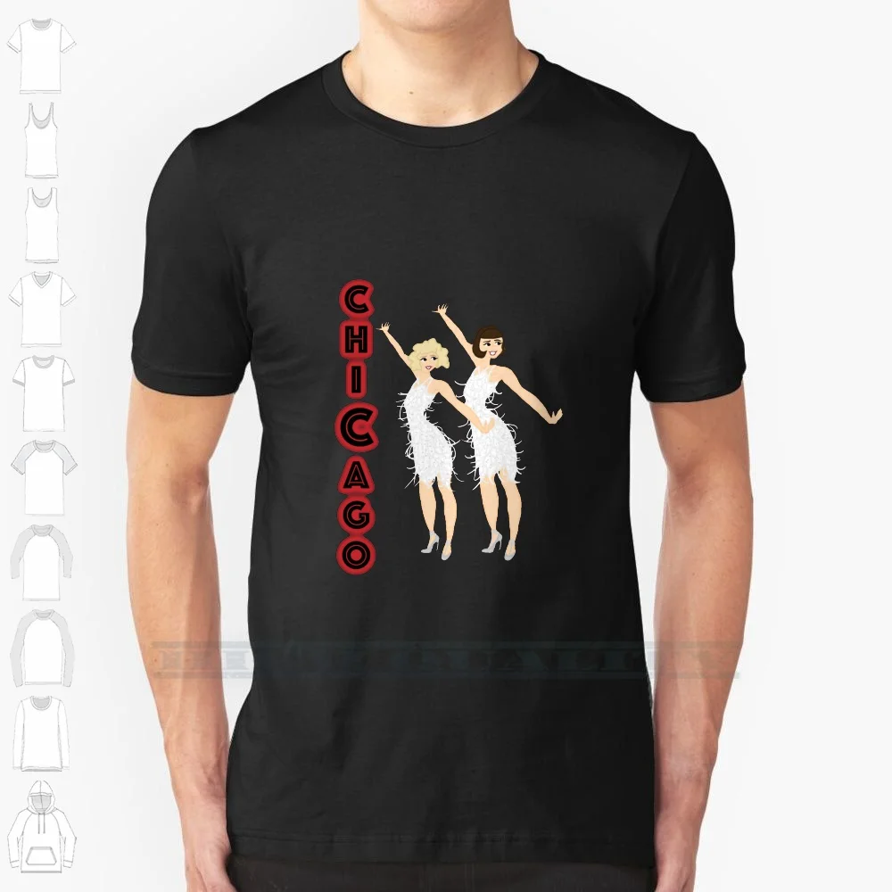 And All That Jazz 100% Cotton T Shirt Chicago Musical Roxie Hart Velma Billy Flynn Broadway New York Tee Short Sleeve Long