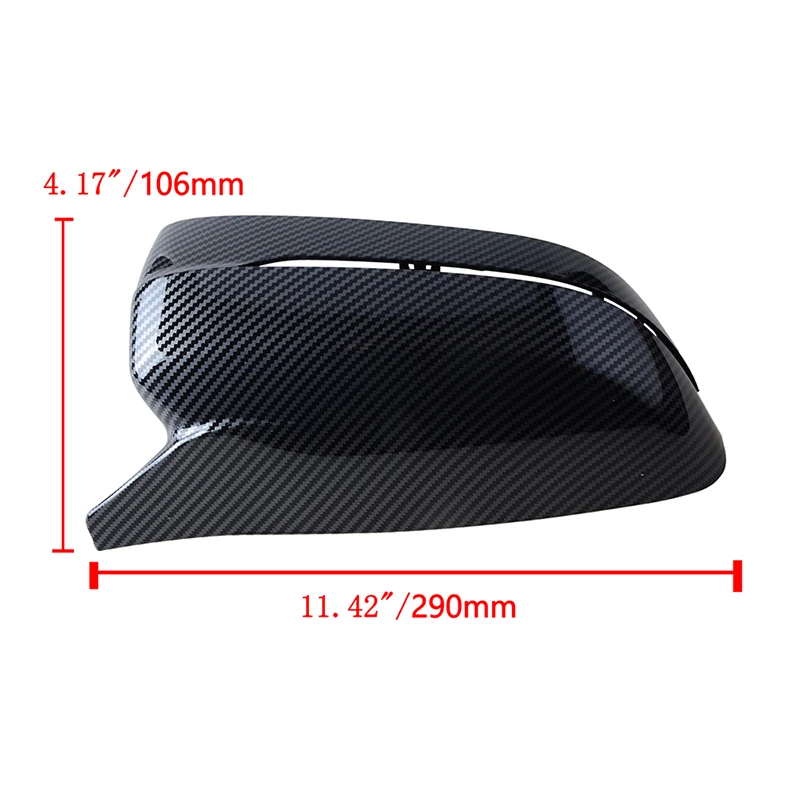 Car Rearview Mirror Cover Side Wing Mirror Trim Housing Fit For BMW 3 5 6 7 8 Series G11 G12 G14 G15 G16 G20 G21 G30 G31 2019-20