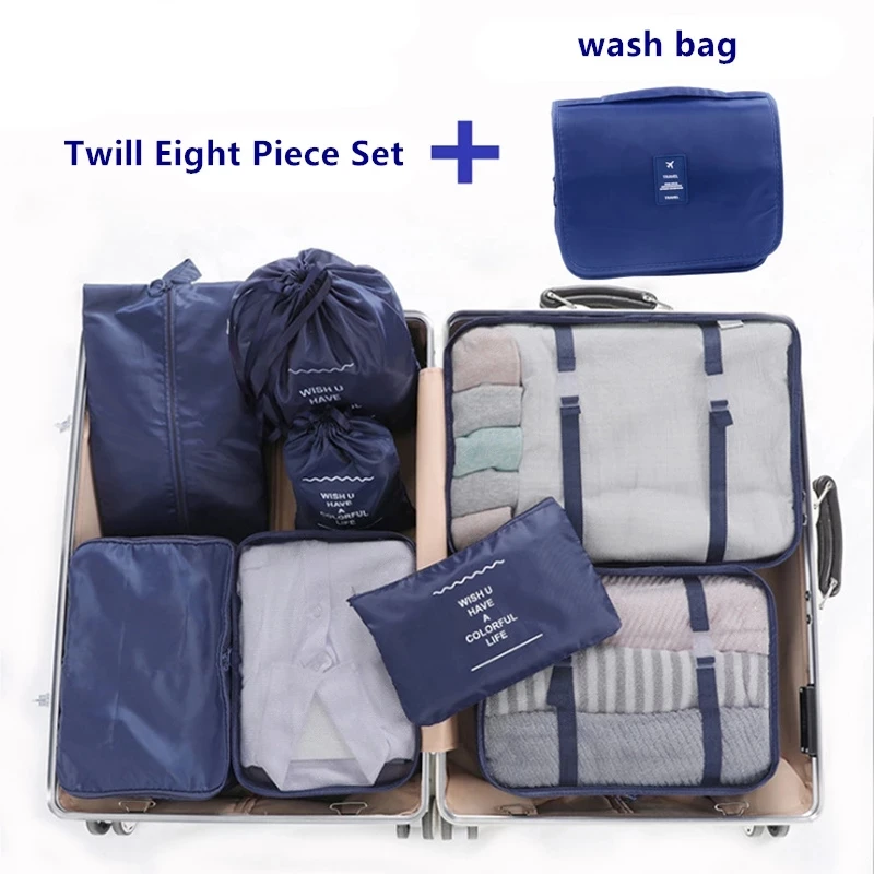 Travel Luggage Organizer Clothes Storage Bags High Quality Waterproof Cosmetic Toiletrie Pouch Travel Accessories Storage Cases