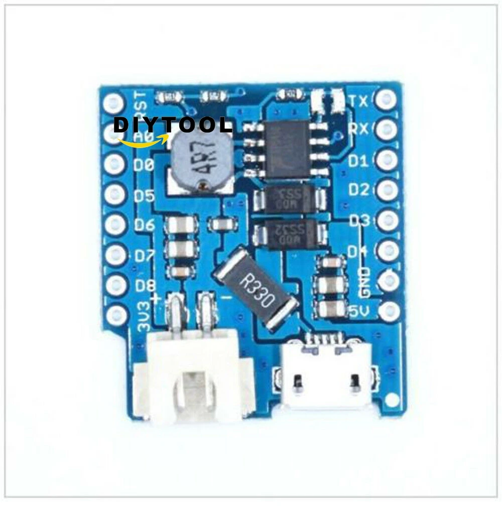Scudo batteria per WeMos D1 mini batteria al litio singola ricarica e boost