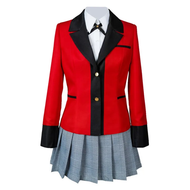 

Kakegurui Compulsive Gambler Jabami Yumeko Halloween Cosplay Costume Halloween