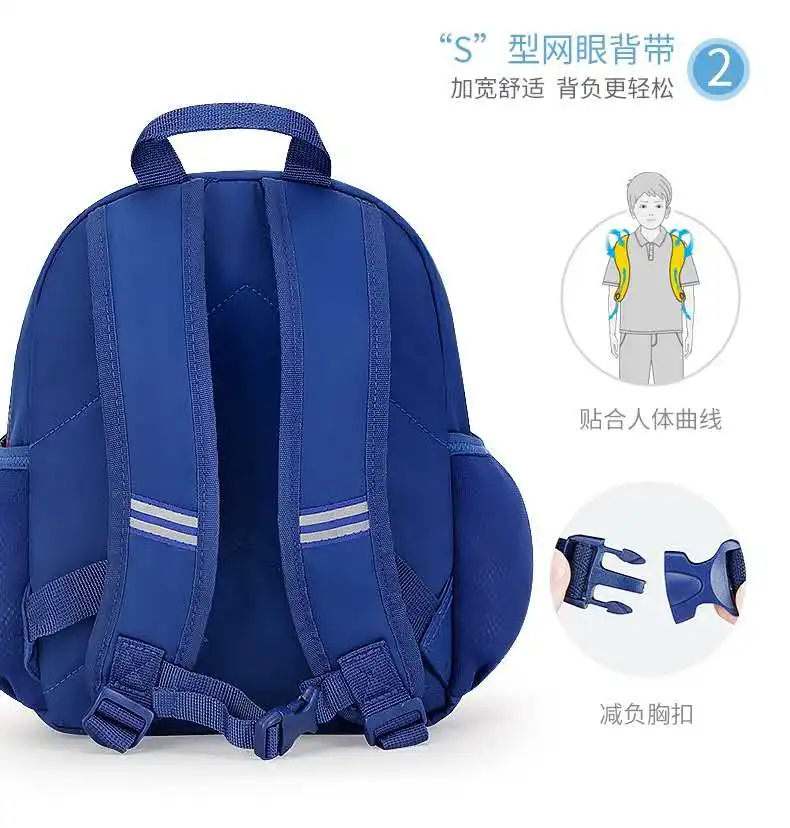 Disney-mochila escolar de gran capacidad para niños de 3 a 6 años, para guardería morral, Spiderman, Capitán América, regalos