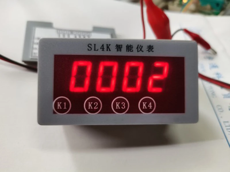 Taidacent Photoelectric Counter MODBUS Photo Sensor Counting RS485/RS232 Interface MODBUS Counting Digital PLC Counter