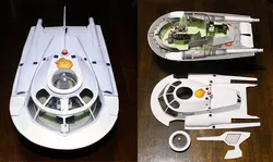 Fantastic Voyage Proteus Submarine DIY Handcraft PAPER MODEL KIT Handmade Toy Puzzles