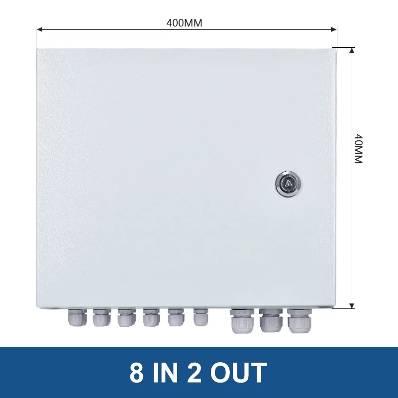 Imagem -02 - Solar Fotovoltaico pv Combinador Caixa com dc Mcb Spd Fusível Proteção contra Raios Ferro Caixa à Prova Impermeável Água Dc500v 1000v