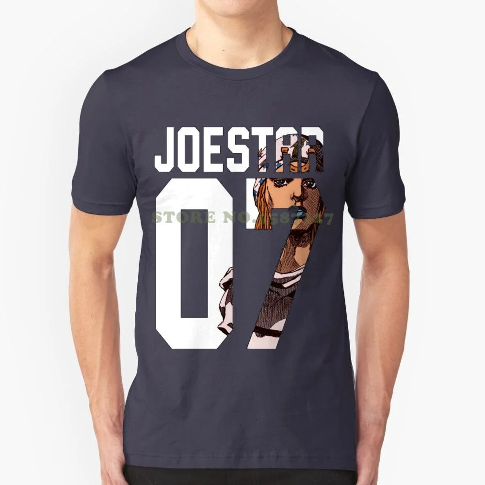 Johnny Joestar 07 100% Pure Cotton T-Shirt Animates Manga Funny Jojo Adventure Jojolion Jo2Uke Josuke Higashikata Steel Ball