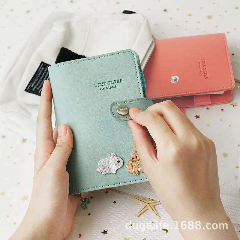 A7 Loose-leaf Hand Account Notebook Student Notebook Plan Book Pocket Book Planner Notebooks Budget Book Moterm Planner